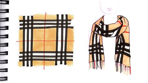 burberry design drawings